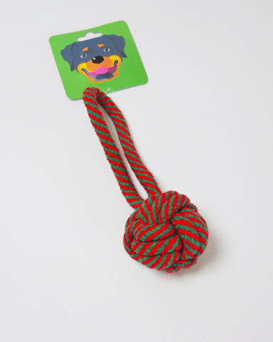 Adog Ball Rope Dog Toy.